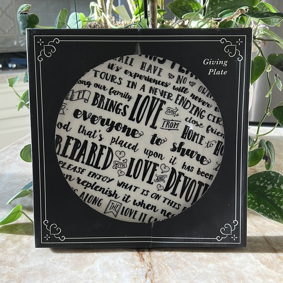 Kirklands Art Kirklands The Giving Plate Poshmark